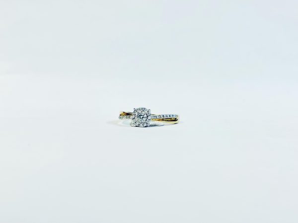 Dimond Crossover Ring