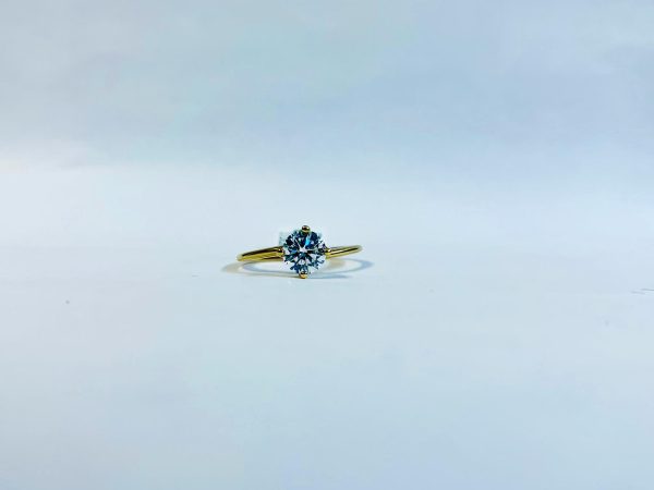 Claw Set Gold Ring